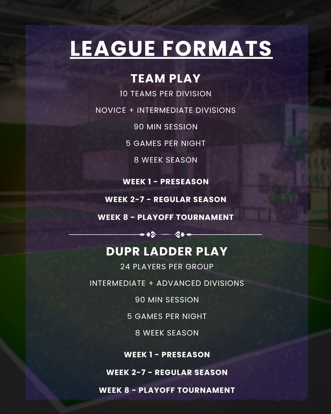 Adult Pickleball League - JEM Pickleplace