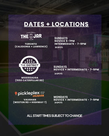 Adult Pickleball League - Pickleplex