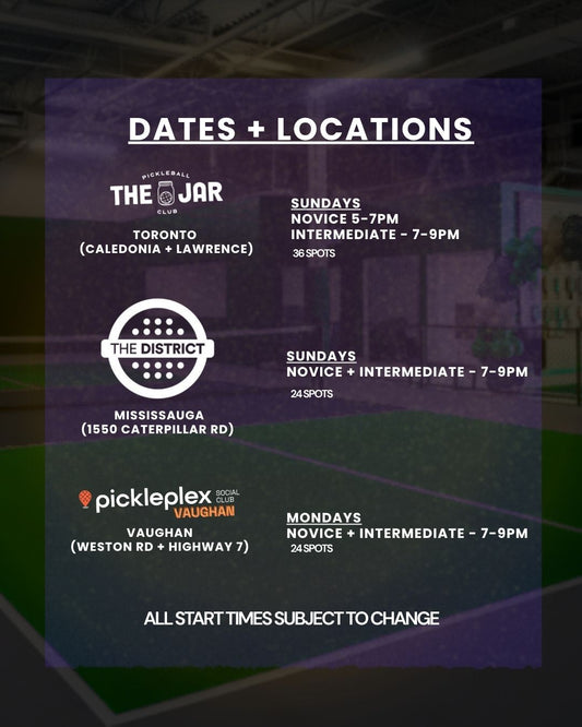 Adult Pickleball League - The Jar