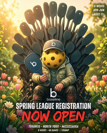 Adult Pickleball League - 3 GTA Locations