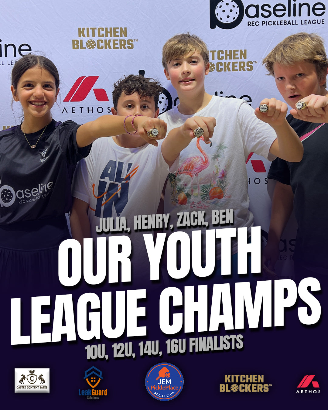 Youth Pickleball League - 5 GTA Locations